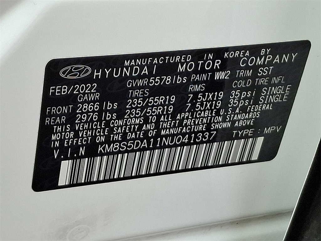 Used 2022 Hyundai Santa Fe Limited image 27