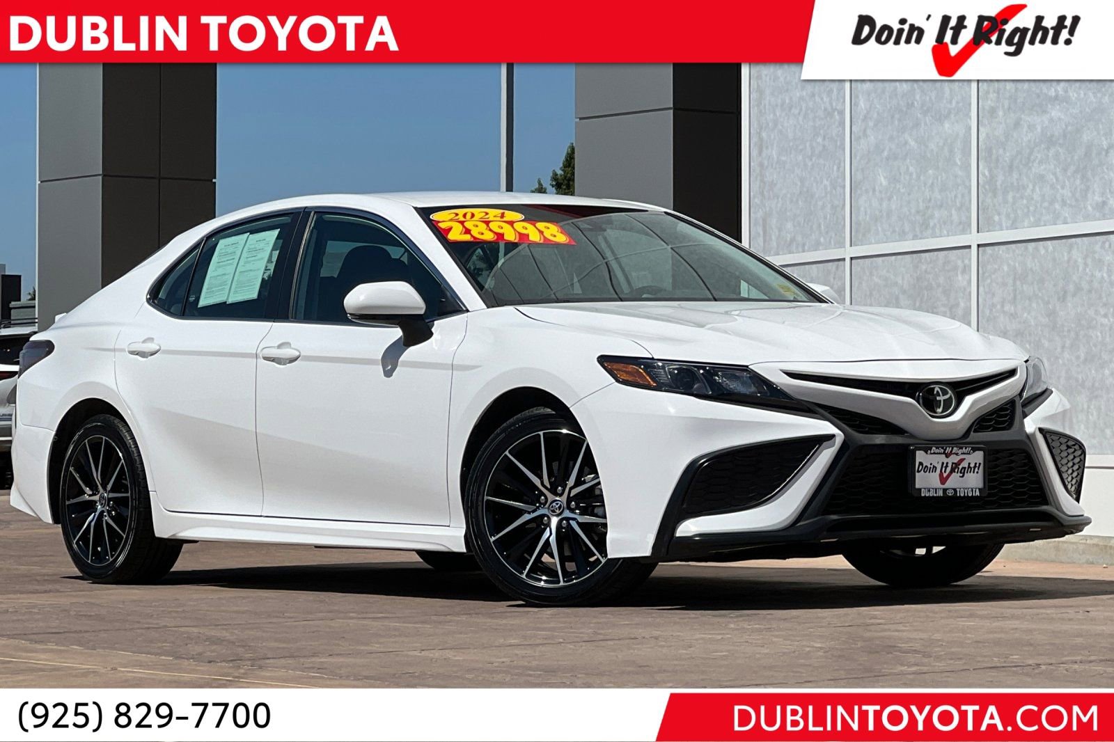 Certified 2024 Toyota Camry SE