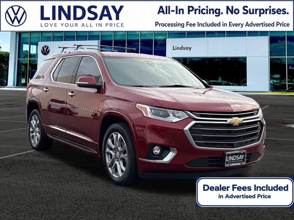 Used 2021 Chevrolet Traverse Premier w/ LPO, 'HIT The Road' Package