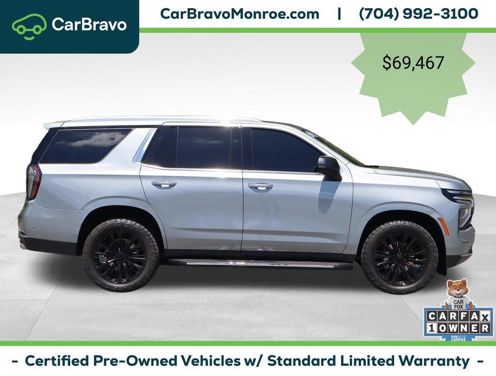Certified 2025 Chevrolet Tahoe Premier AWD/4WD image 7