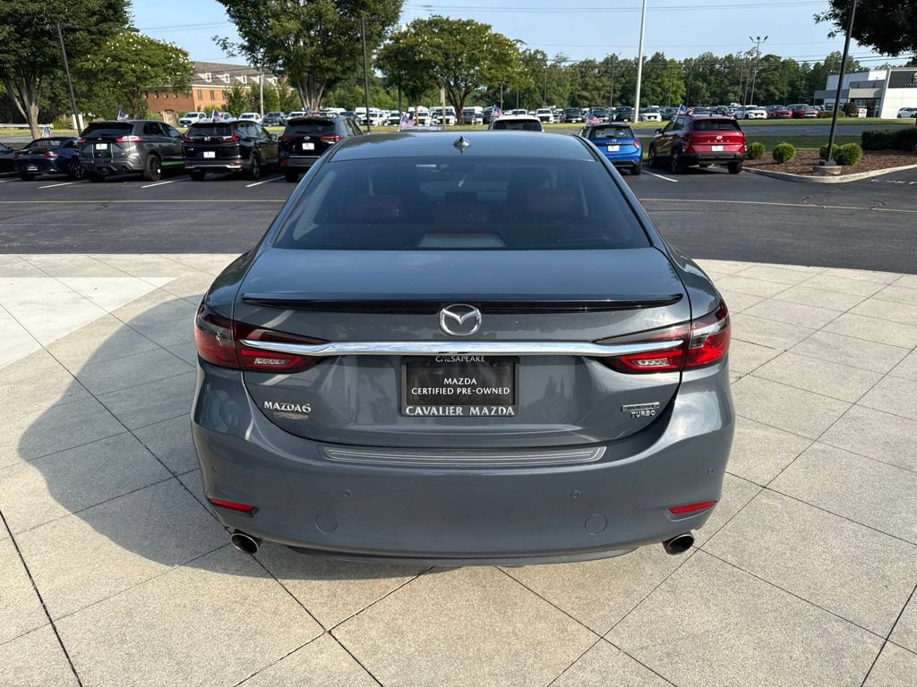 Certified 2021 MAZDA MAZDA6 Carbon Edition FWD image 8