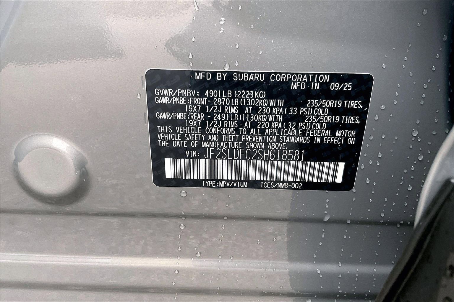 New 2025 Subaru Forester Sport image 12