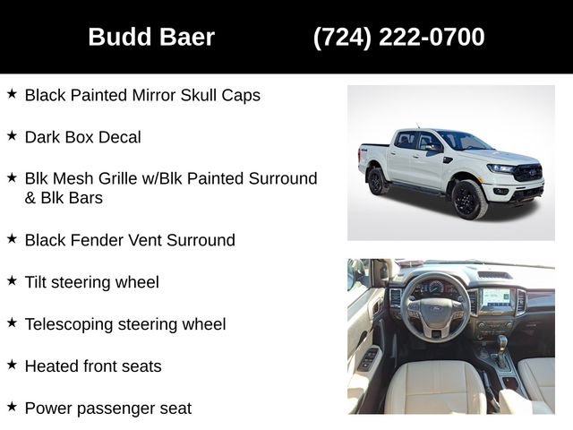 Used 2022 Ford Ranger Lariat w/ Equipment Group 501A High image 28