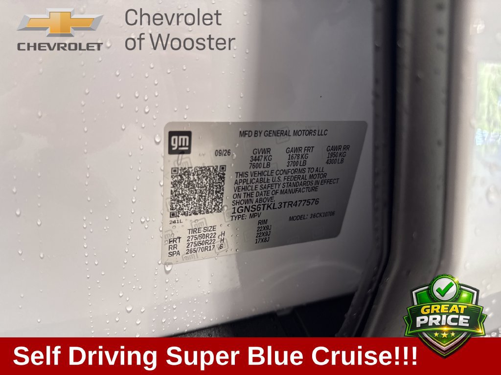 New 2026 Chevrolet Tahoe High Country w/ Sun And Tow Package AWD/4WD image 29