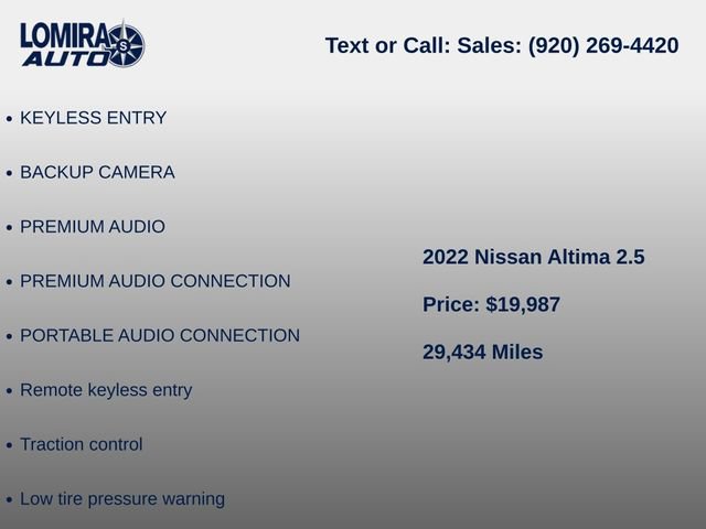 Used 2022 Nissan Altima 2.5 AWD/4WD image 7