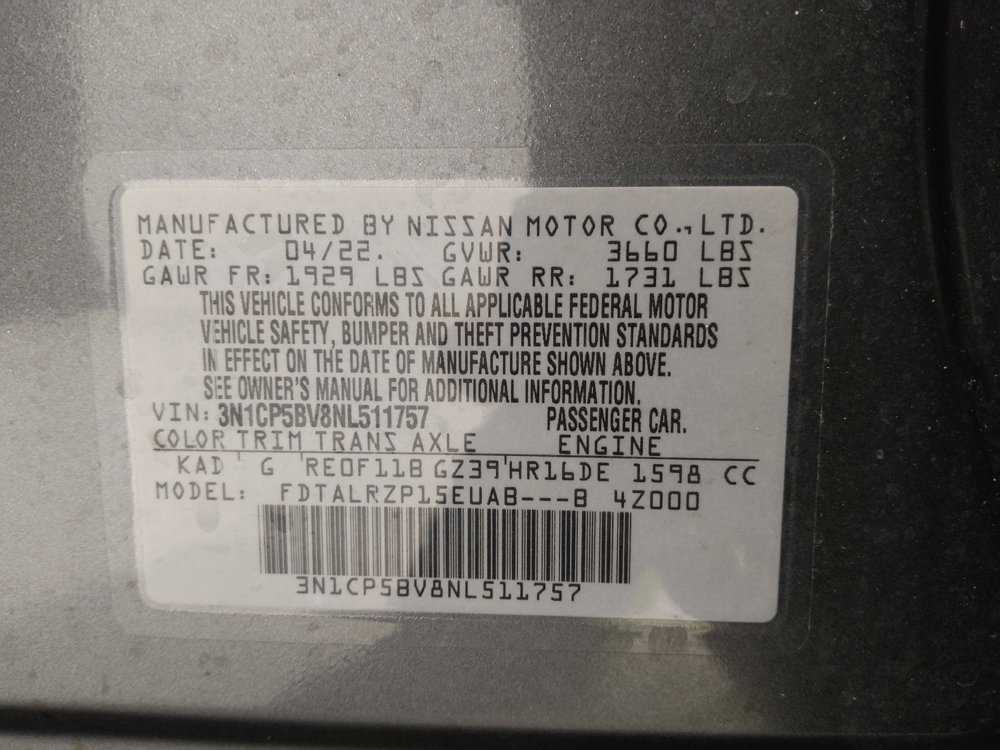 Used 2022 Nissan Kicks S w/ Interior Electronics Package image 33