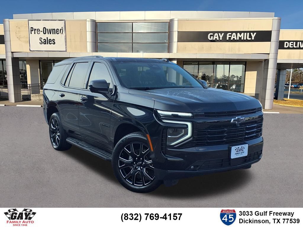 Used 2025 Chevrolet Tahoe RST RWD image 1