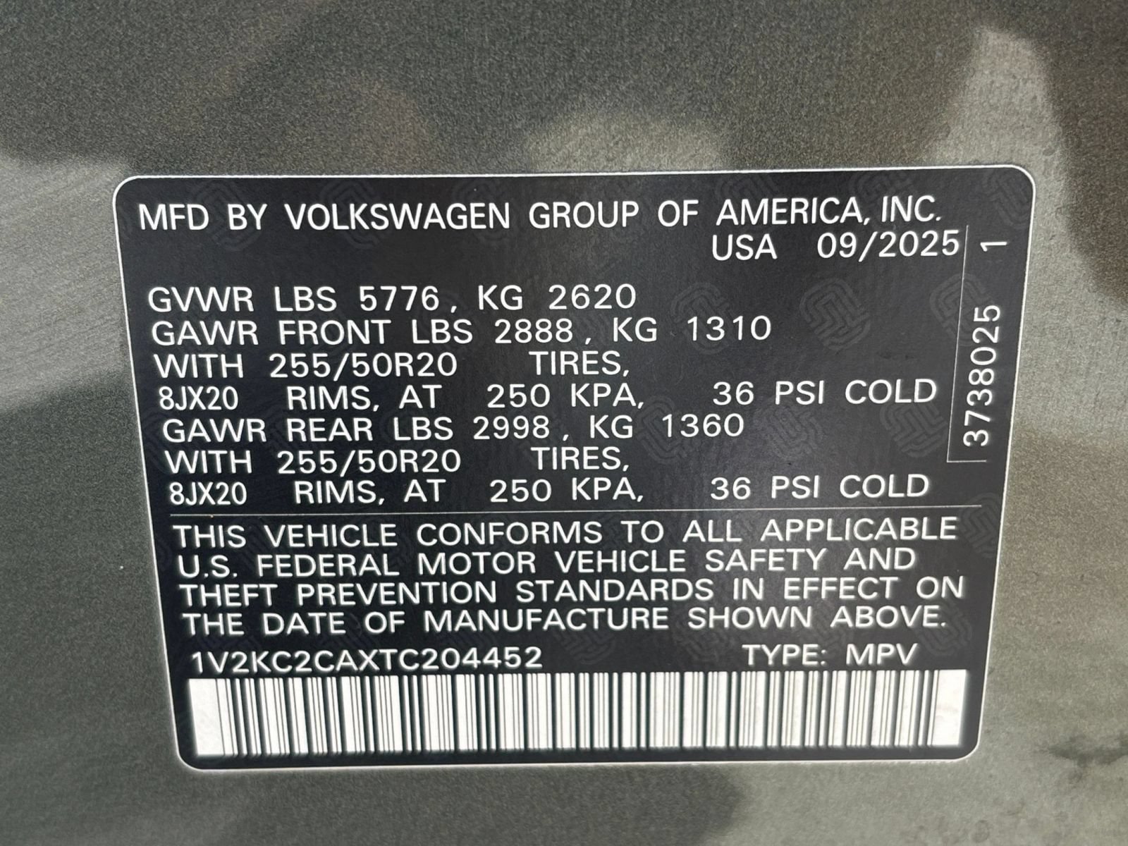 Used 2026 Volkswagen Atlas Cross Sport SE AWD/4WD image 32