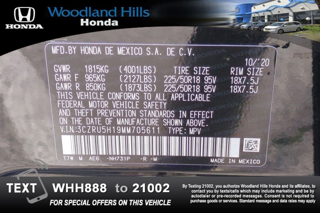 Used 2021 Honda HR-V Sport image 26