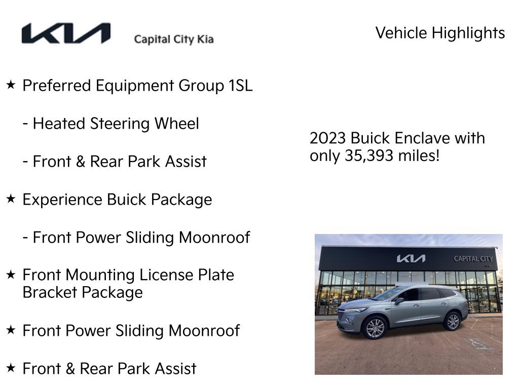 Used 2023 Buick Enclave Essence w/ Experience Buick Package AWD/4WD image 8