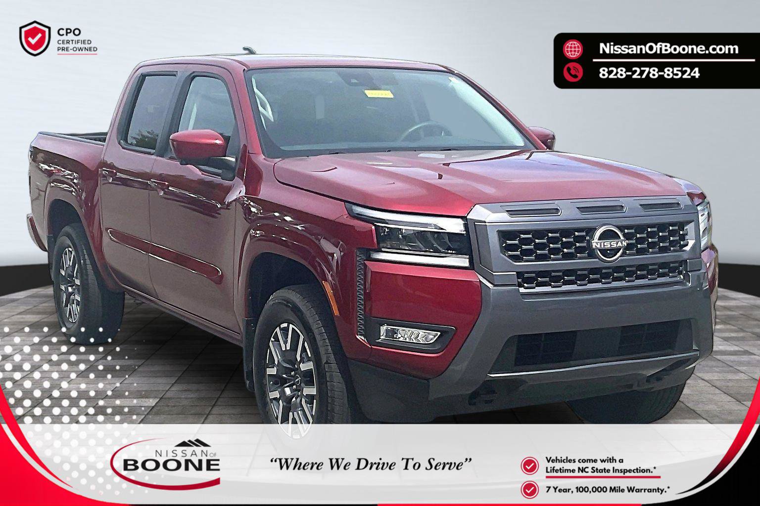 Certified 2025 Nissan Frontier SL