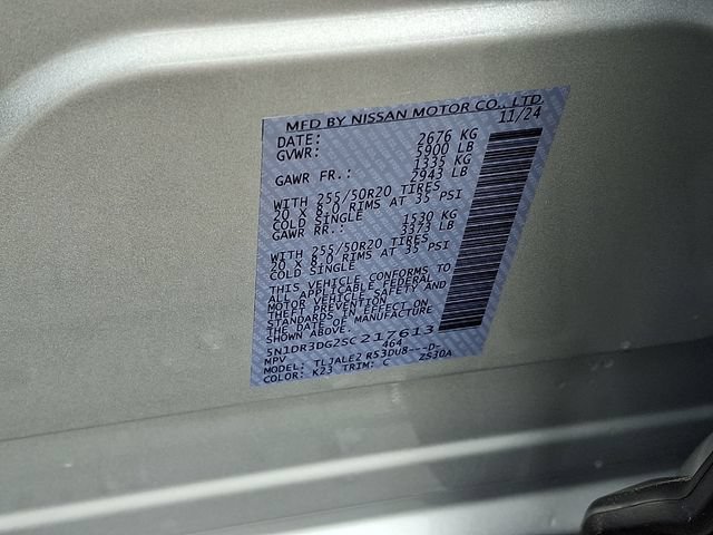 Used 2025 Nissan Pathfinder Platinum w/ Cargo Package FWD image 26