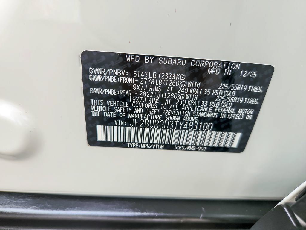 Certified 2026 Subaru Outback Limited XT AWD/4WD image 25