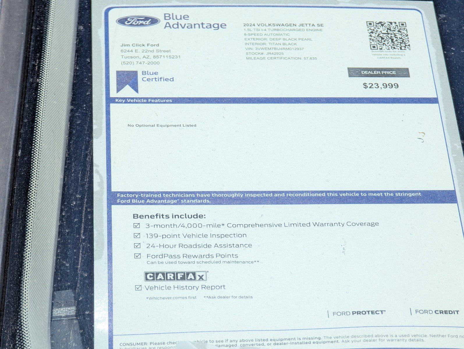 Used 2024 Volkswagen Jetta SE FWD image 13