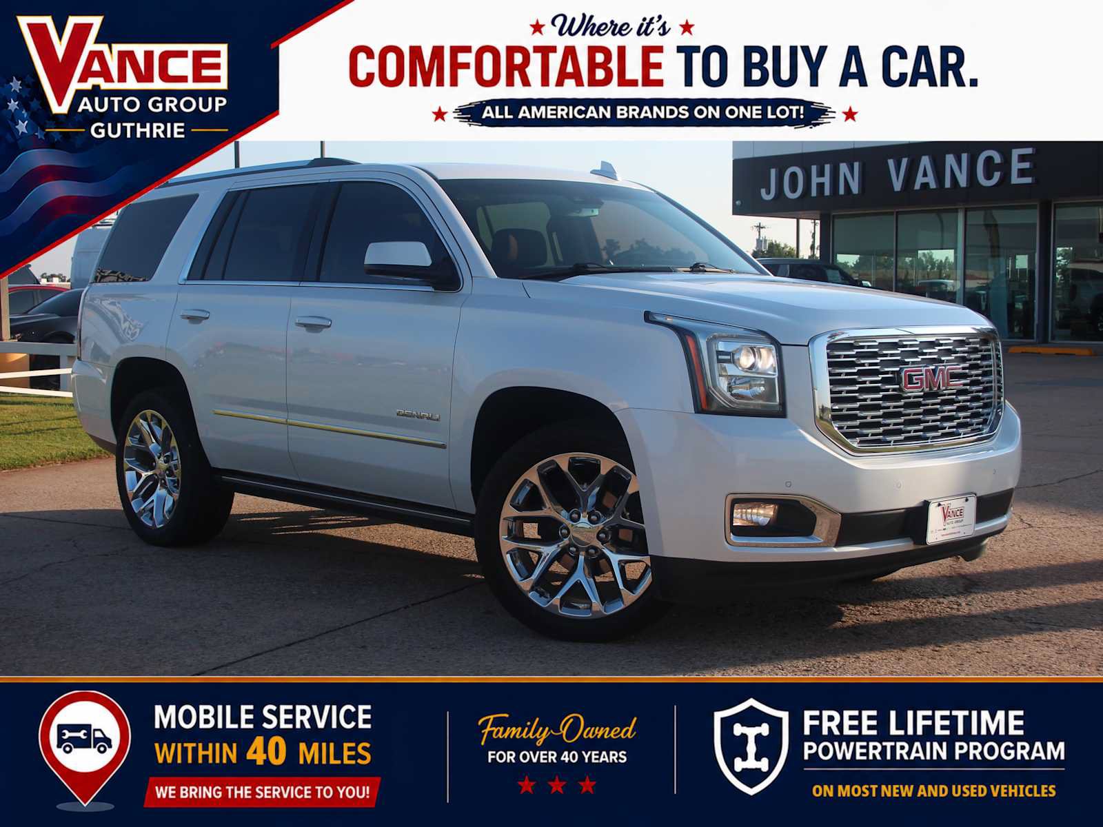 Used 2020 GMC Yukon Denali w/ Open Road Package AWD/4WD image 1