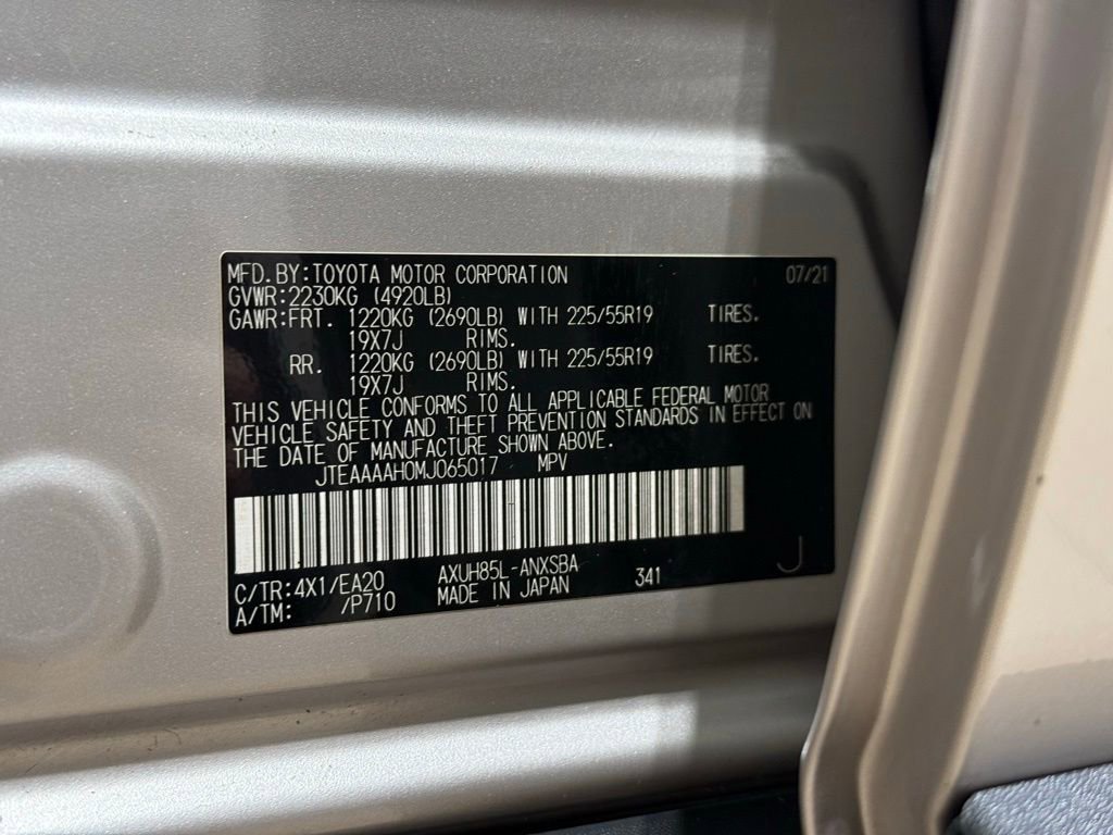 Certified 2021 Toyota Venza Limited w/ Advanced Technology Package AWD/4WD image 33