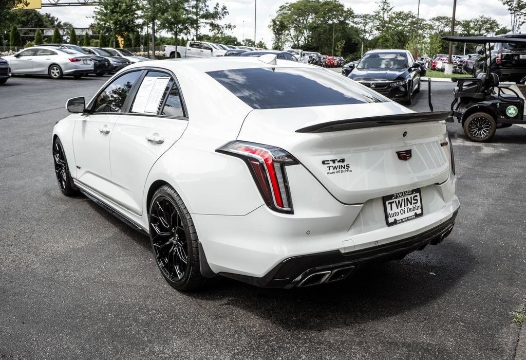 Used 2022 Cadillac CT4 V w/ Navigation Package RWD image 40