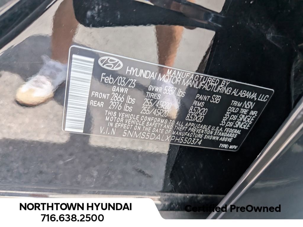 Certified 2023 Hyundai Santa Fe Calligraphy AWD/4WD image 43