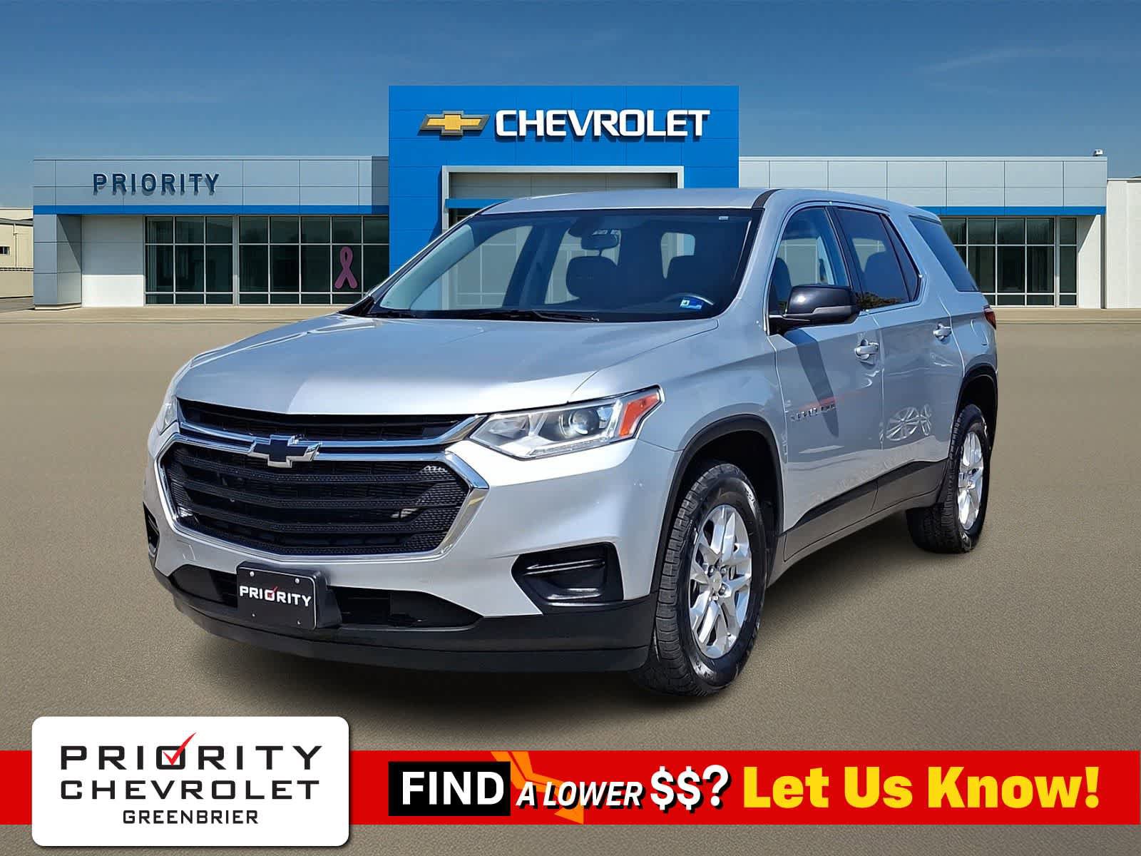 Certified 2021 Chevrolet Traverse LS
