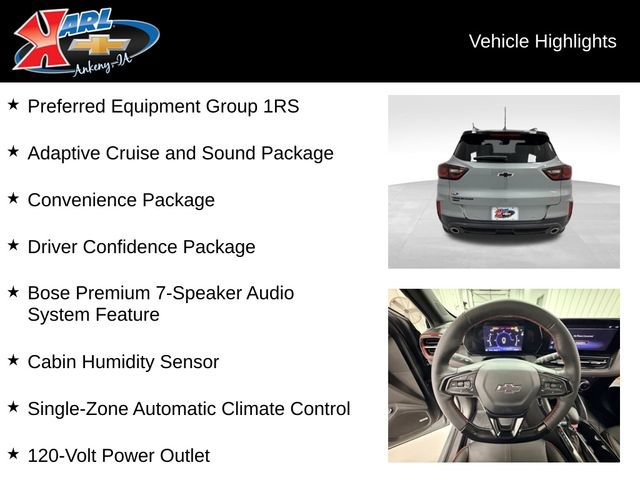 Certified 2026 Chevrolet TrailBlazer RS w/ Convenience Package AWD/4WD image 2