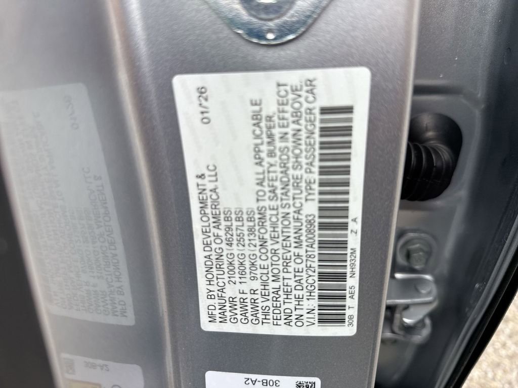 New 2026 Honda Accord Sport image 26