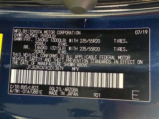 Used 2019 Lexus RX 350L FWD image 27