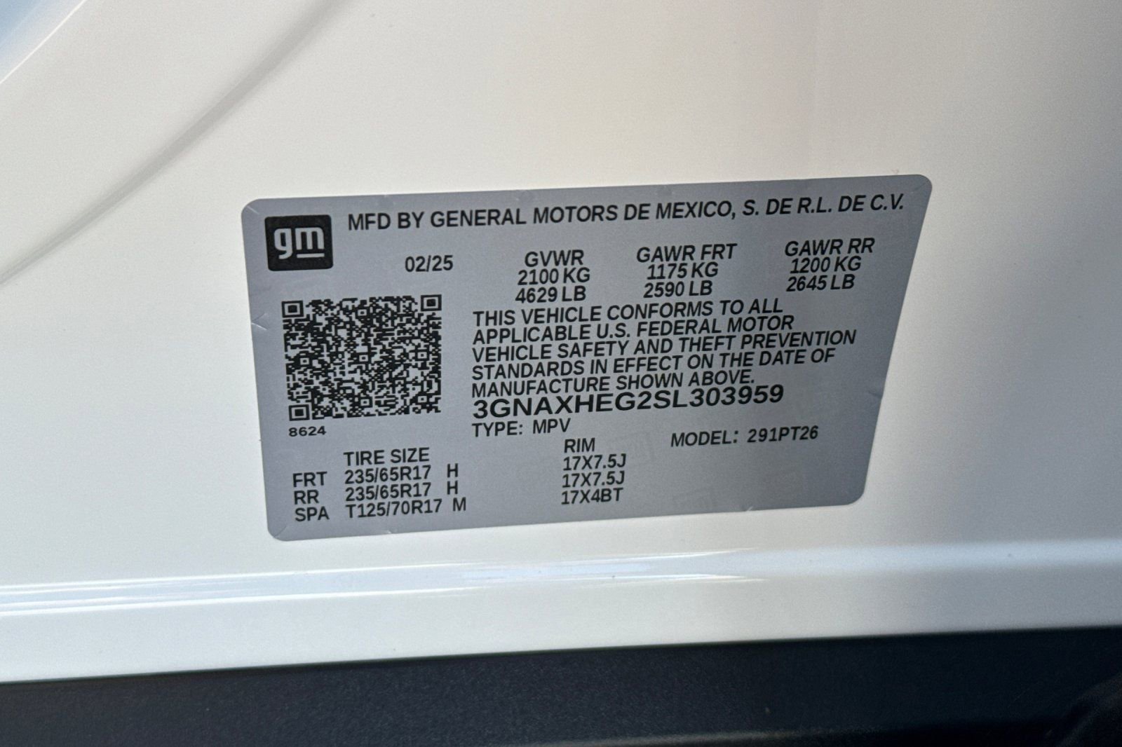 New 2025 Chevrolet Equinox LT image 28