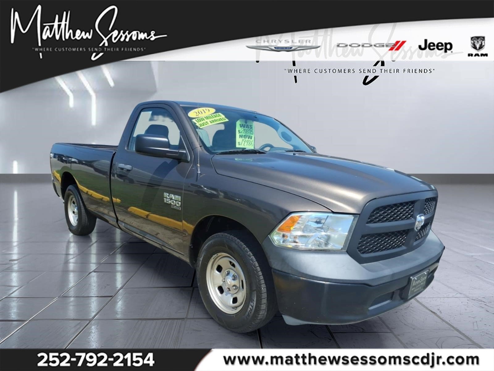 Used 2019 RAM 1500 Tradesman w/ Power & Remote Entry Group RWD image 1
