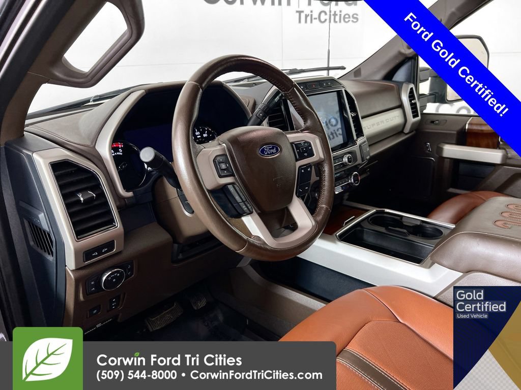 Certified 2022 Ford F350 King Ranch w/ Chrome Package AWD/4WD video 3