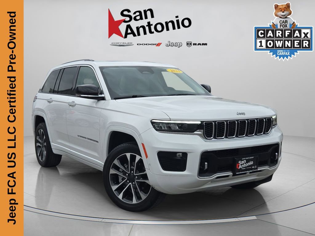 Certified 2023 Jeep Grand Cherokee Overland w/ Luxury Tech Group IV