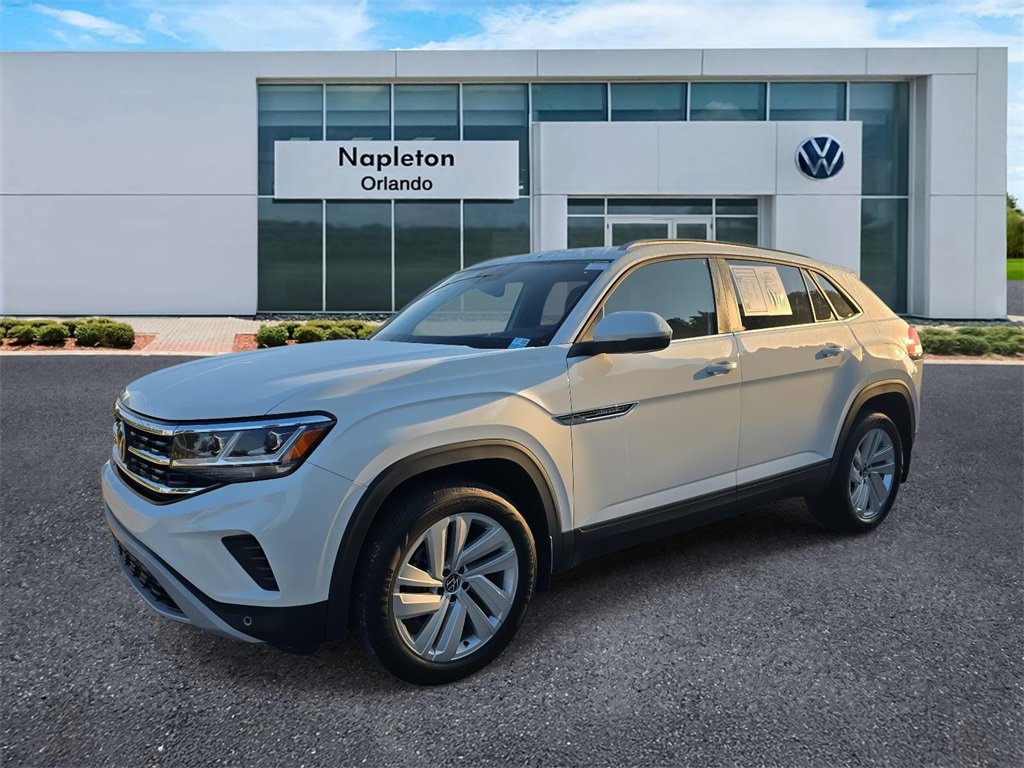 Used 2021 Volkswagen Atlas Cross Sport SE w/ Panoramic Sunroof Package