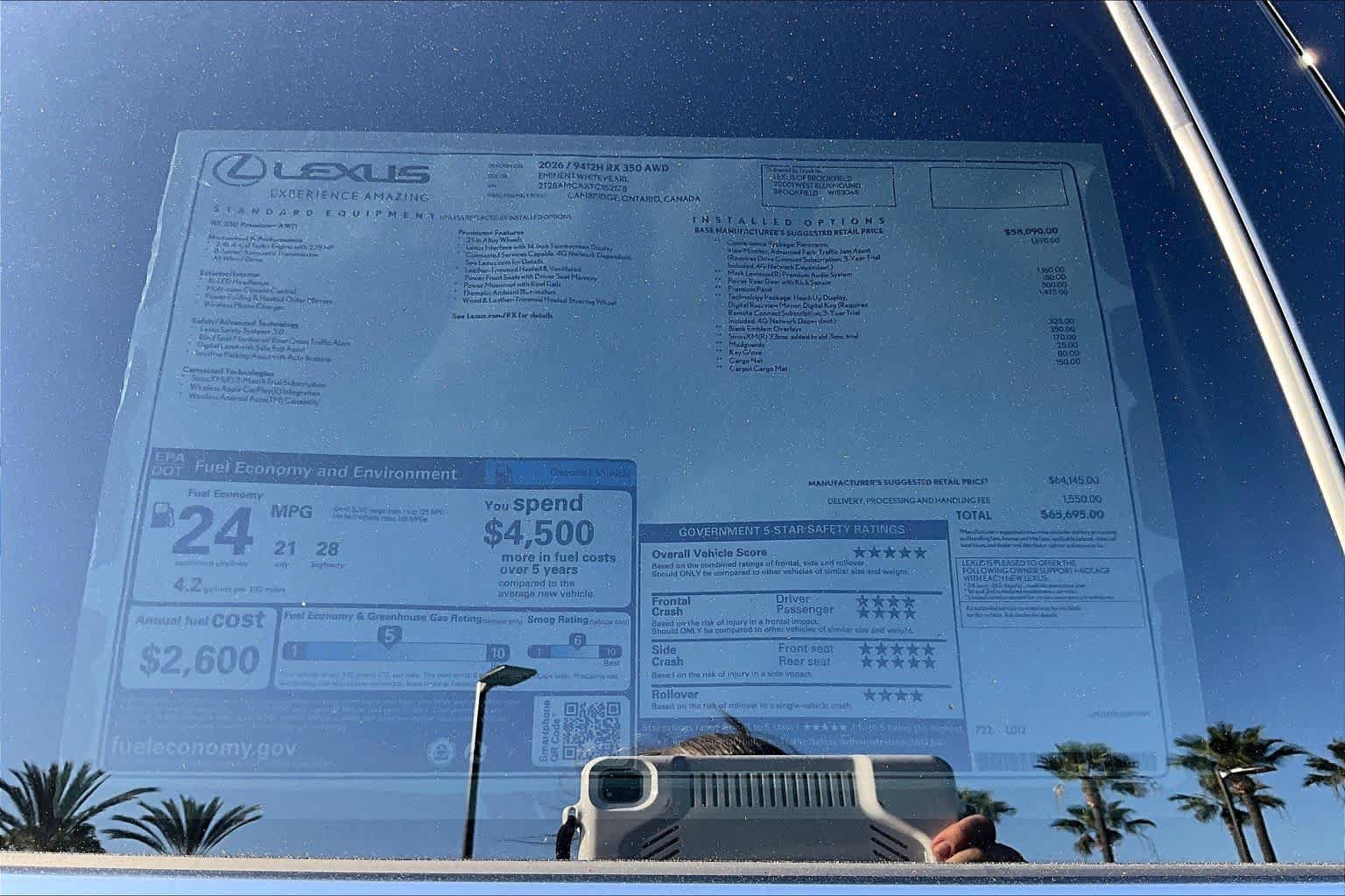 New 2026 Lexus RX 350 Premium Plus AWD/4WD image 22