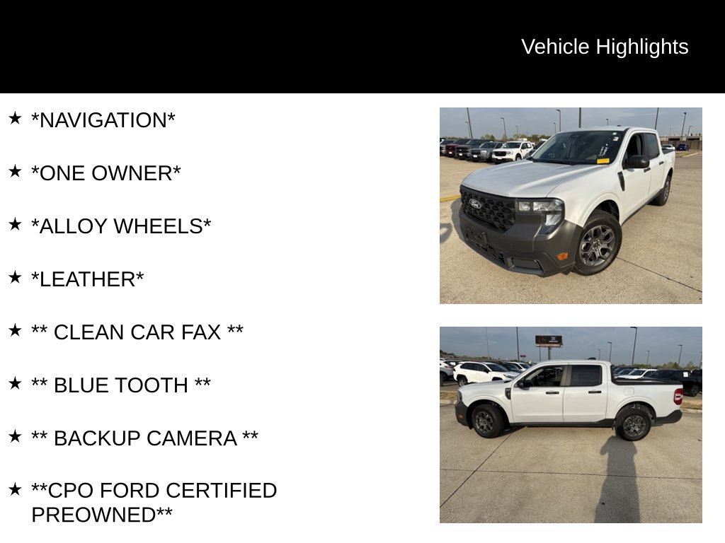 Used 2025 Ford Maverick XLT w/ Equipment Group 302A AWD/4WD image 4