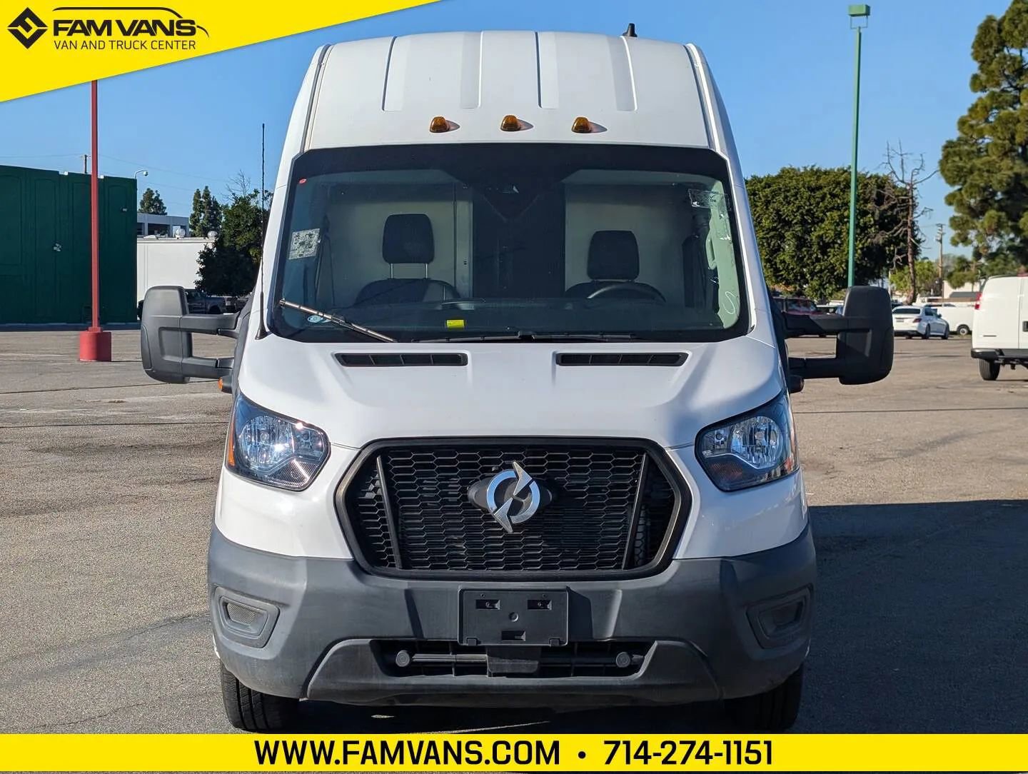 Used 2022 Ford Transit 350 148 High Roof Extended DRW RWD image 2