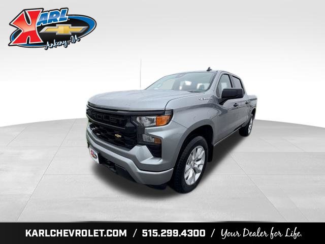 Certified 2024 Chevrolet Silverado 1500 Custom AWD/4WD image 1