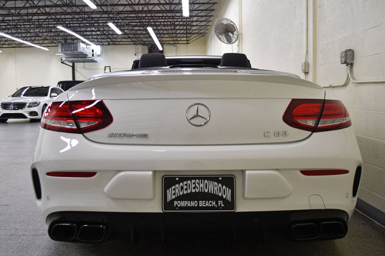 Used 2020 Mercedes-Benz C 63 AMG Cabriolet w/ Parking Assistance Package image 6