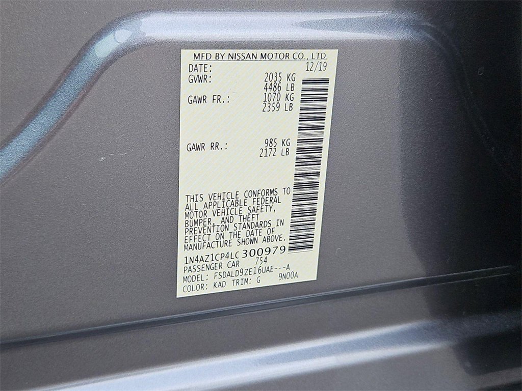 Used 2020 Nissan Leaf SV w/ Protection Package image 32