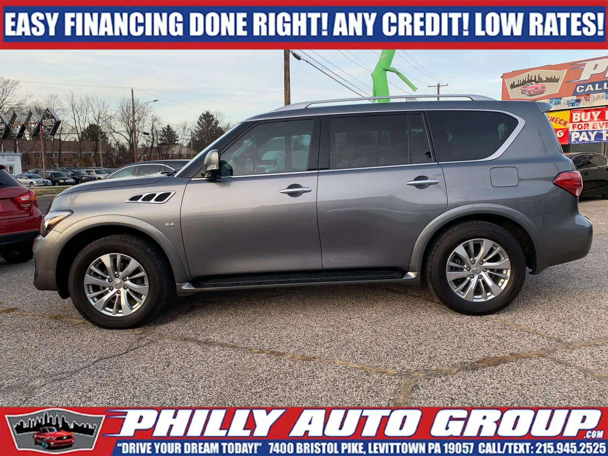 Used 2017 INFINITI QX80 4WD image 5