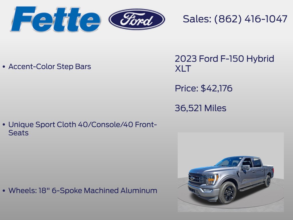 Certified 2023 Ford F150 XLT w/ Equipment Group 302A High AWD/4WD image 18