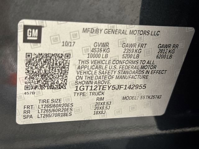 Used 2018 GMC Sierra 2500 SLT w/ Duramax Plus Package image 33