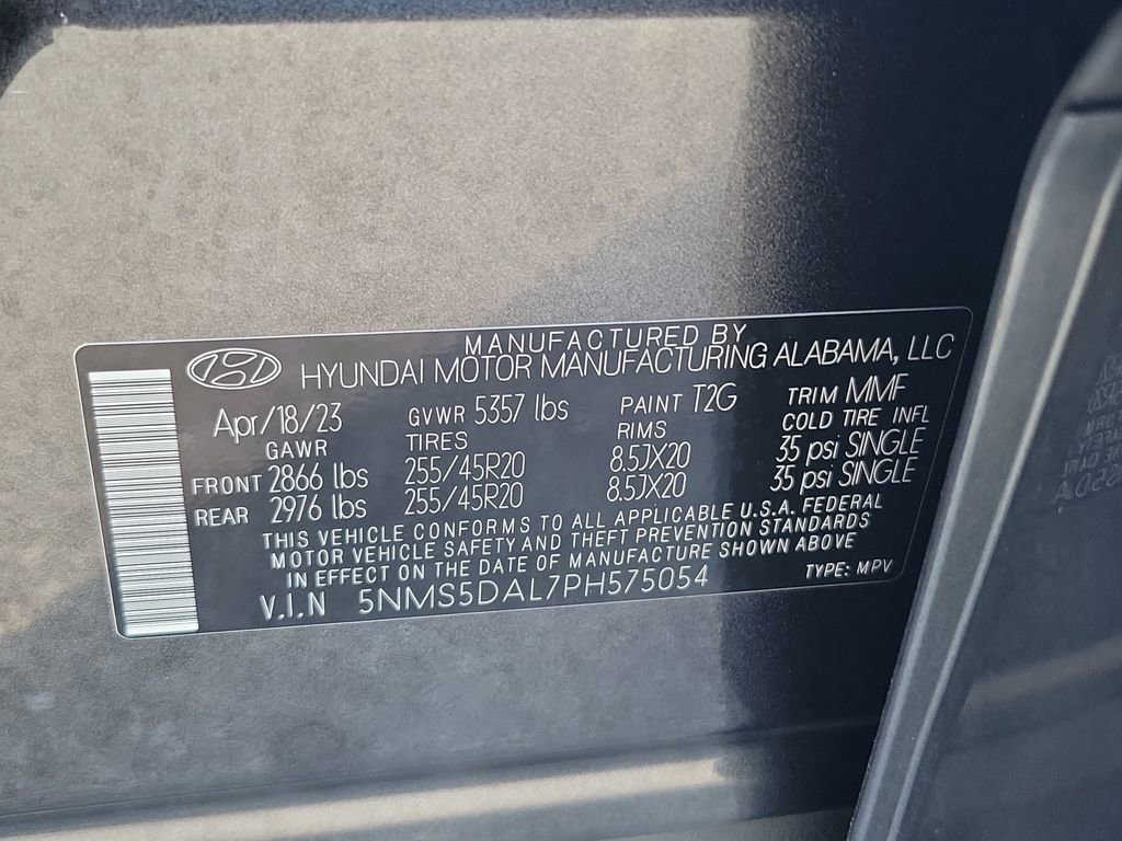 Used 2023 Hyundai Santa Fe Calligraphy image 37