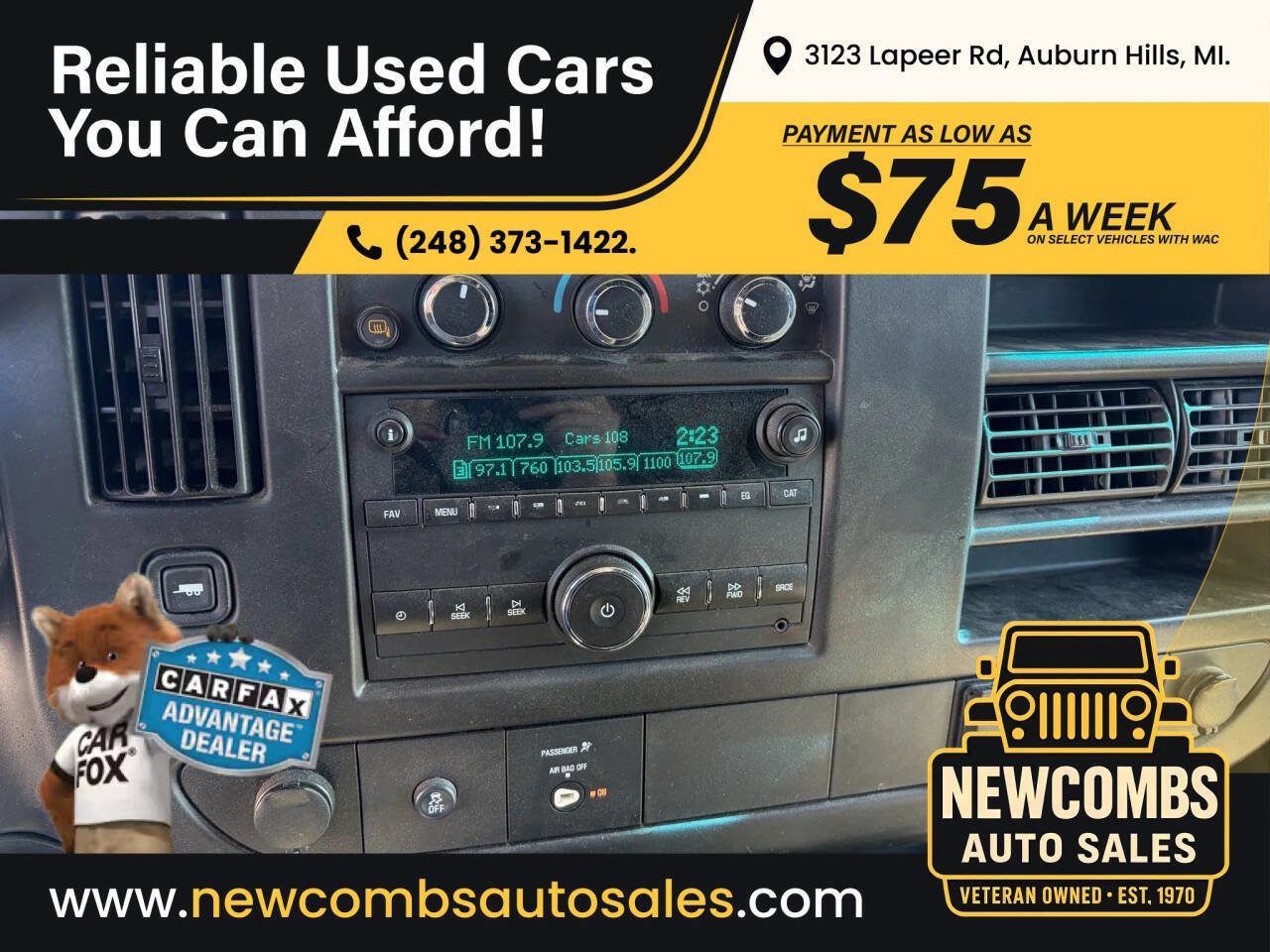 Used 2017 Chevrolet Express 2500 image 14