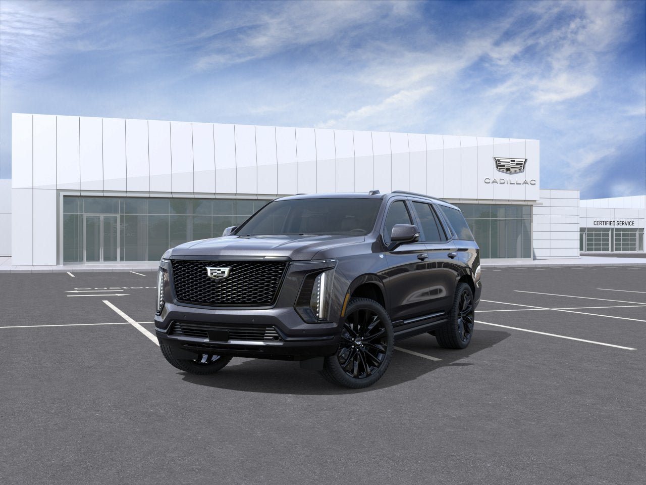 New 2026 Cadillac Escalade Platinum Sport w/ LPO, ONYX Package AWD/4WD image 8