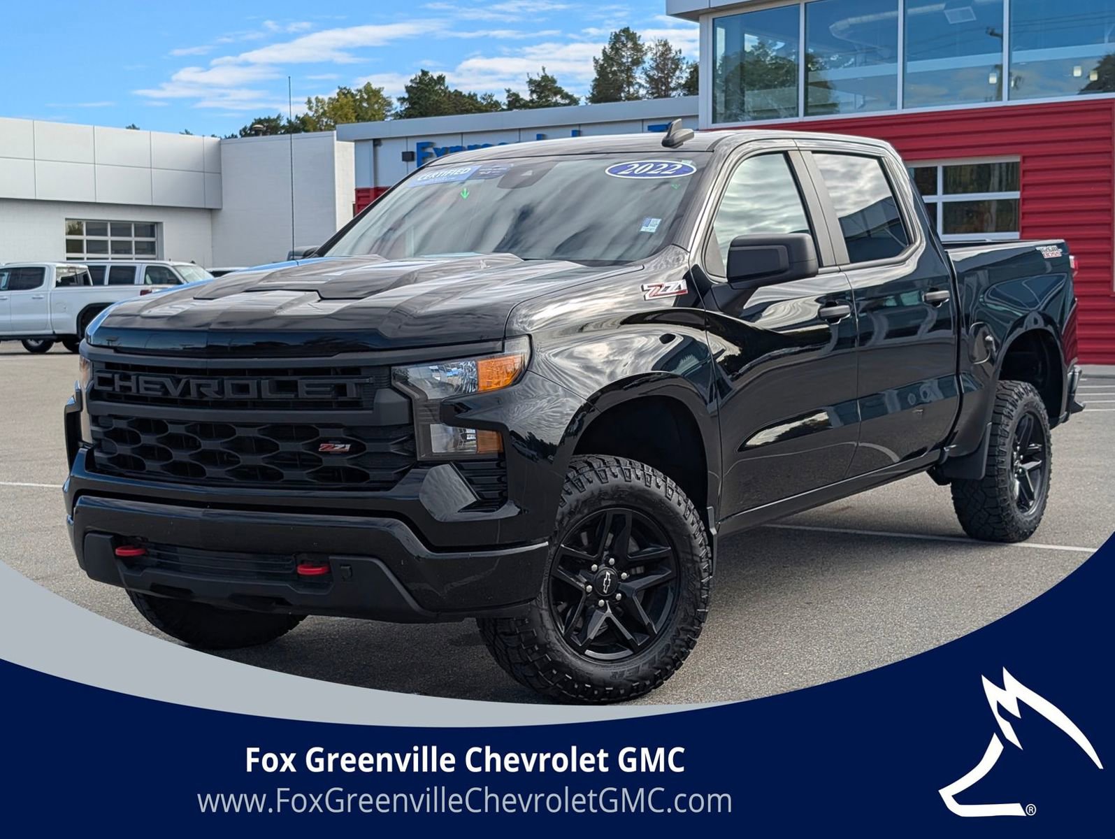 Certified 2022 Chevrolet Silverado 1500 Custom Trail Boss