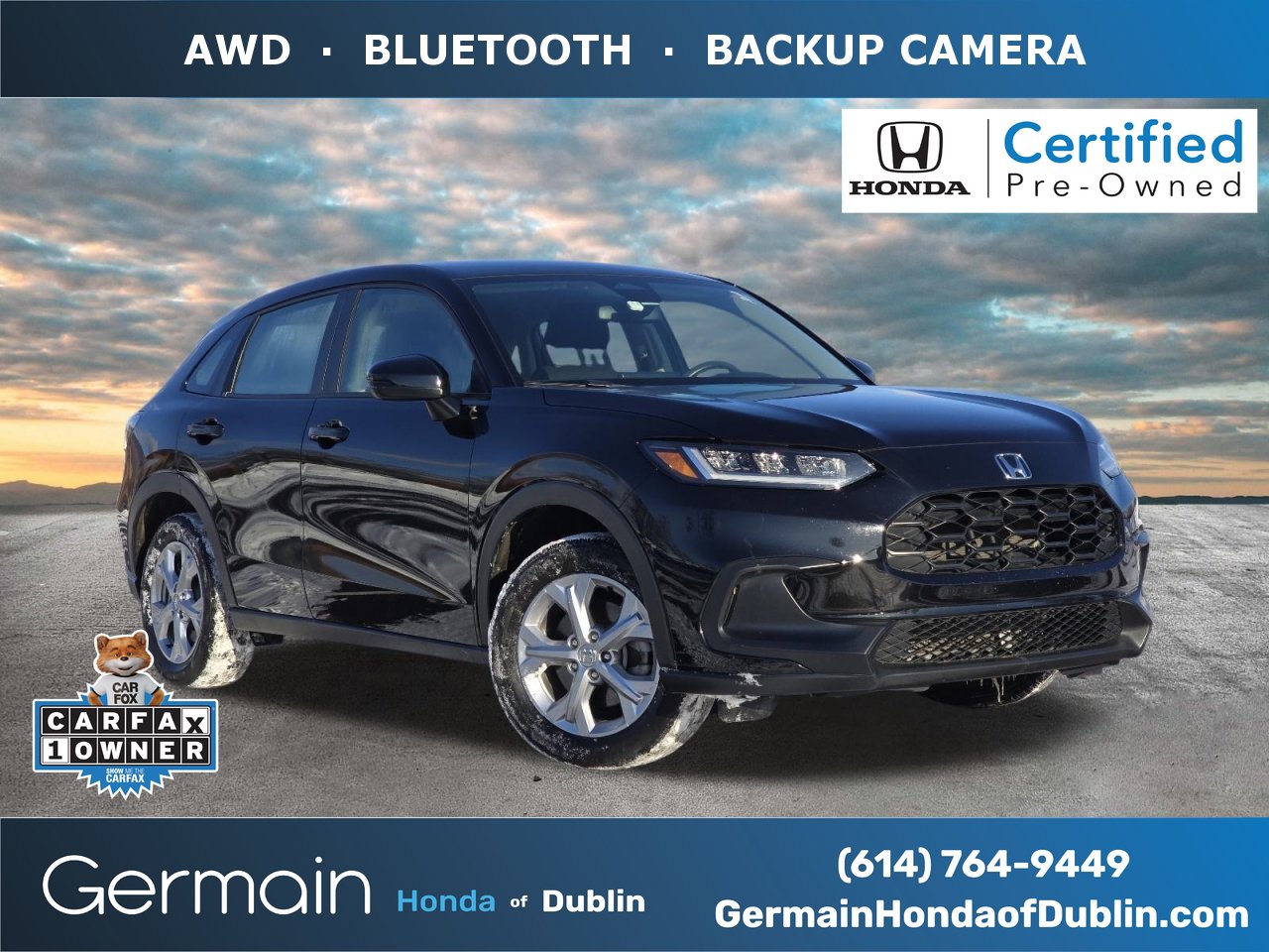 Certified 2023 Honda HR-V LX