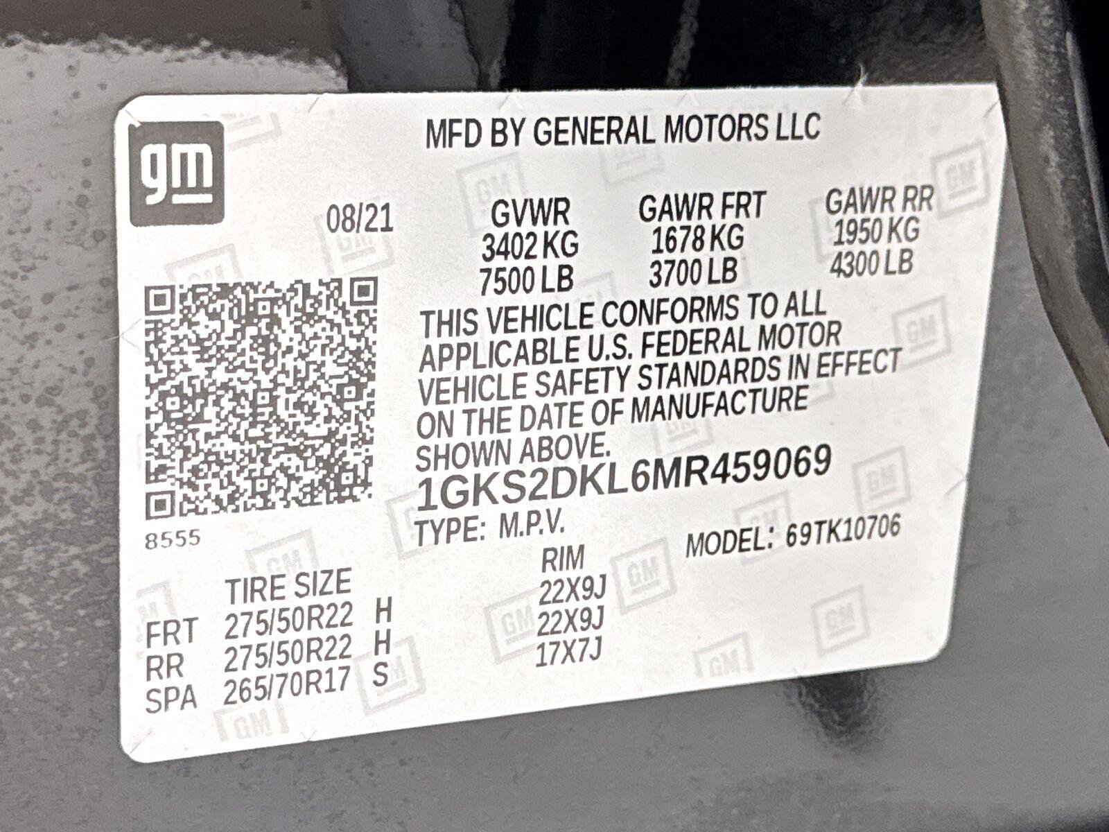 Used 2021 GMC Yukon Denali AWD/4WD image 46