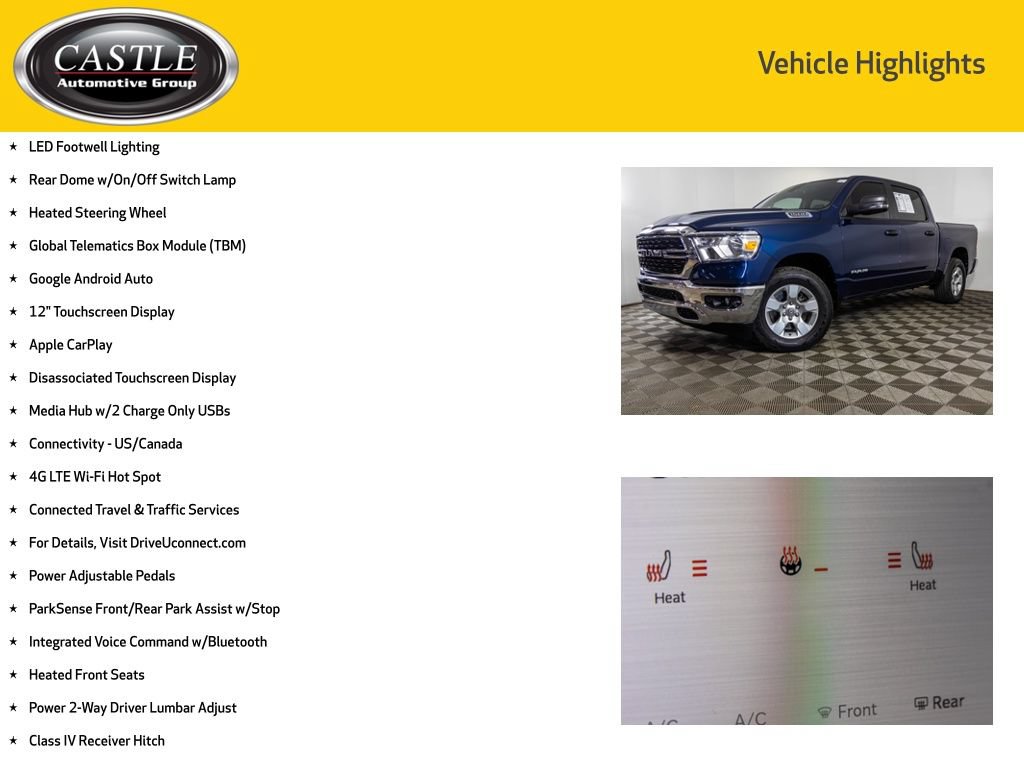 Used 2023 RAM 1500 Big Horn AWD/4WD image 20