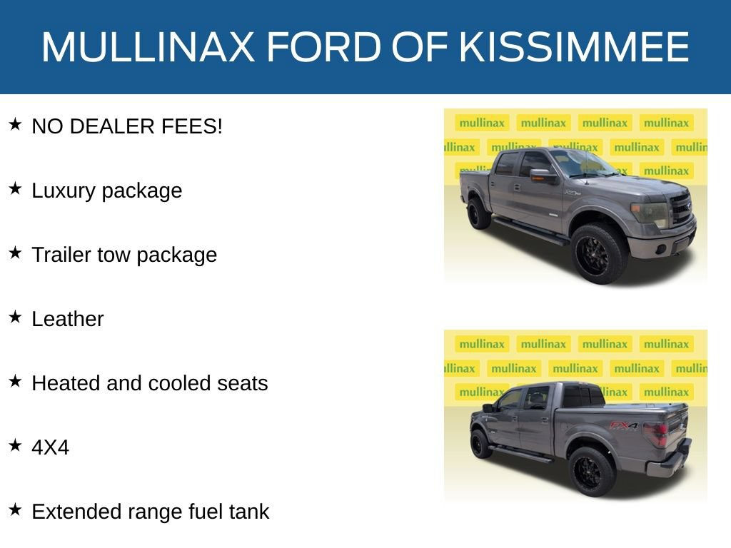 Used 2013 Ford F150 FX4 w/ Luxury Equipment Group AWD/4WD image 11