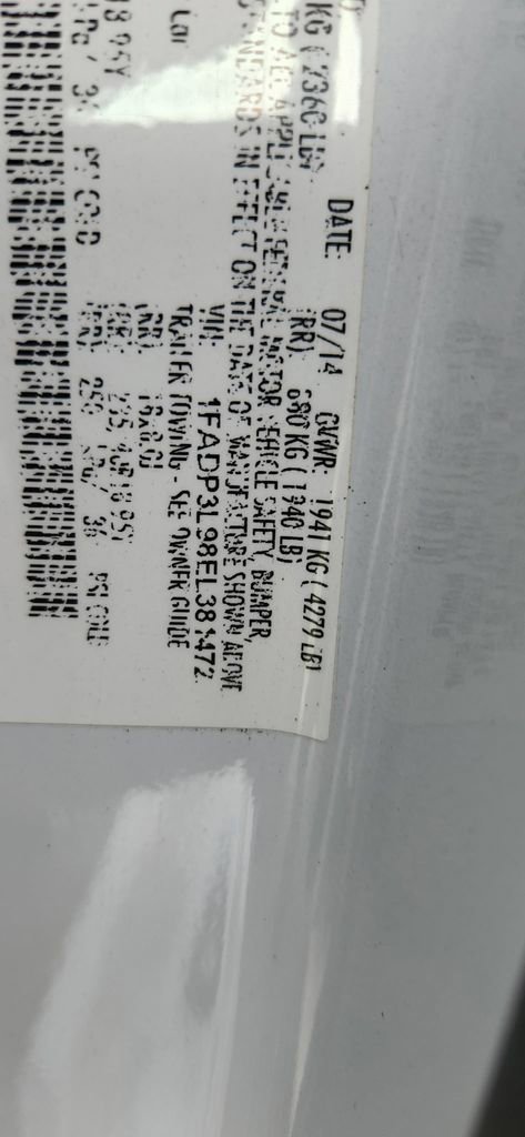 Used 2014 Ford Focus ST w/ Equipment Group 202A FWD image 6
