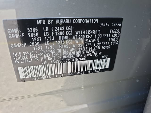 New 2026 Subaru Forester Touring AWD/4WD image 25
